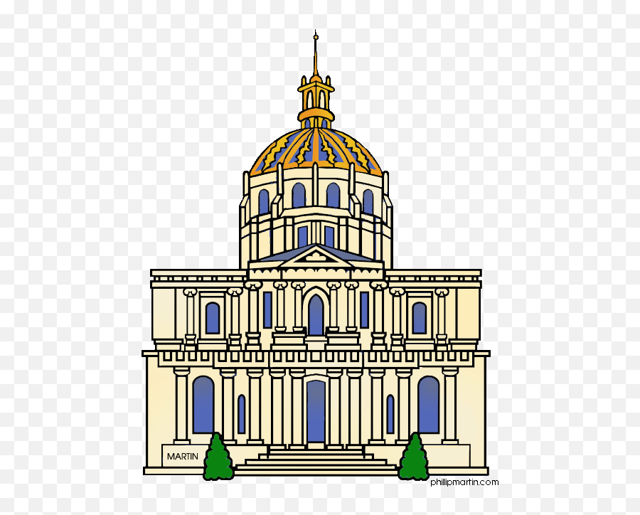 The Flying Standard - Clip Art Library Hotel Des Invalides Clipart Emoji,Town Clipart