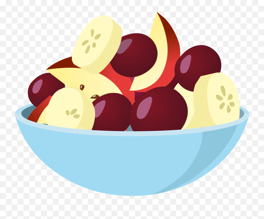 Breakfast Clipart Png Vector Black And - Fruit Salad Clipart Emoji,Breakfast Clipart