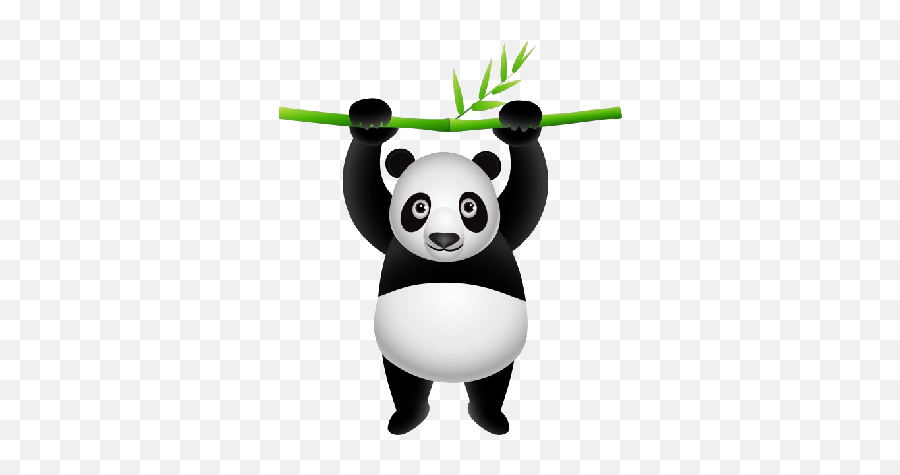 Cute Cartoon Panda Bears - Clip Art Bay Panda Clip Art Emoji,Bamboo Clipart
