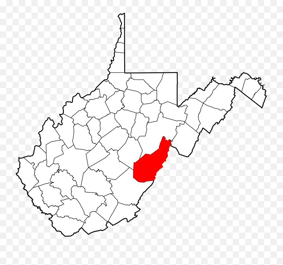 Filemap Of West Virginia Highlighting Pocahontas Countysvg - Pocahontas County Wv Emoji,Pocahontas Png