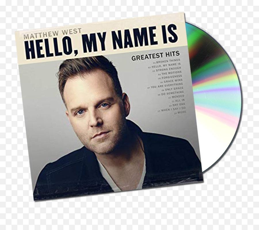 Hello My Name Is Greatest Hits Cd - Matthew West Hello My Name Emoji,Hello My Name Is Png
