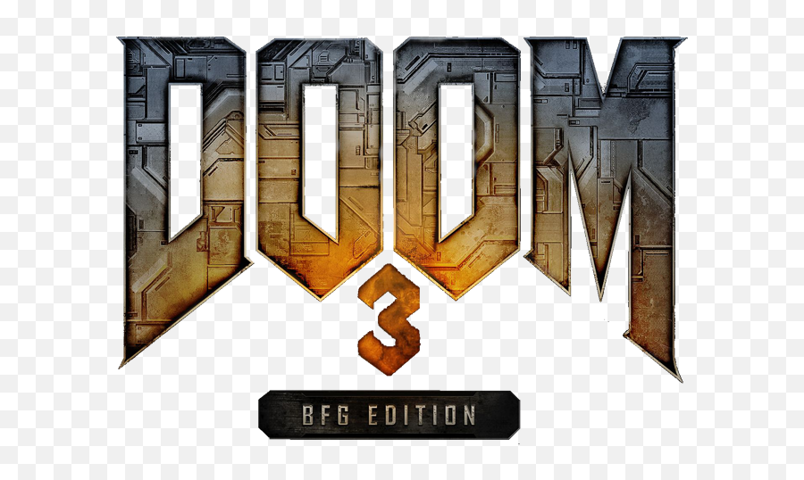 Doom 3 Bfg Logo Png Image With No - Doom 3 The Lost Mission Logo Emoji,Doom Logo Png