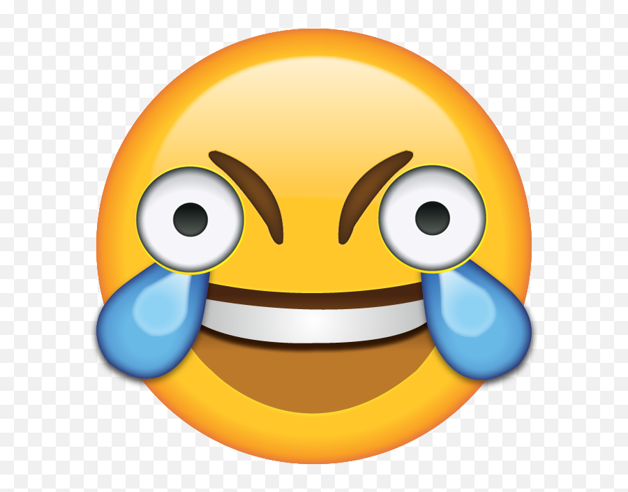 Open Eye Laughing Crying Emoji Hd - Crying Laughing Emoji,Laughing Emoji Png