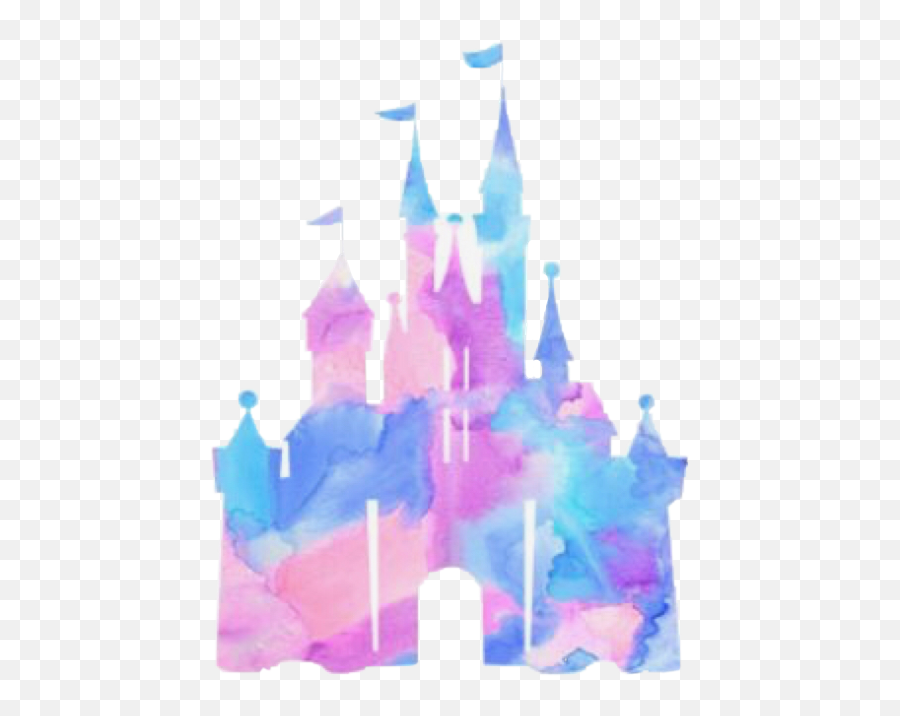 Disney Castle Silhouette - Silhouette Transparent Disney Castle Emoji,Castle Silhouette Png