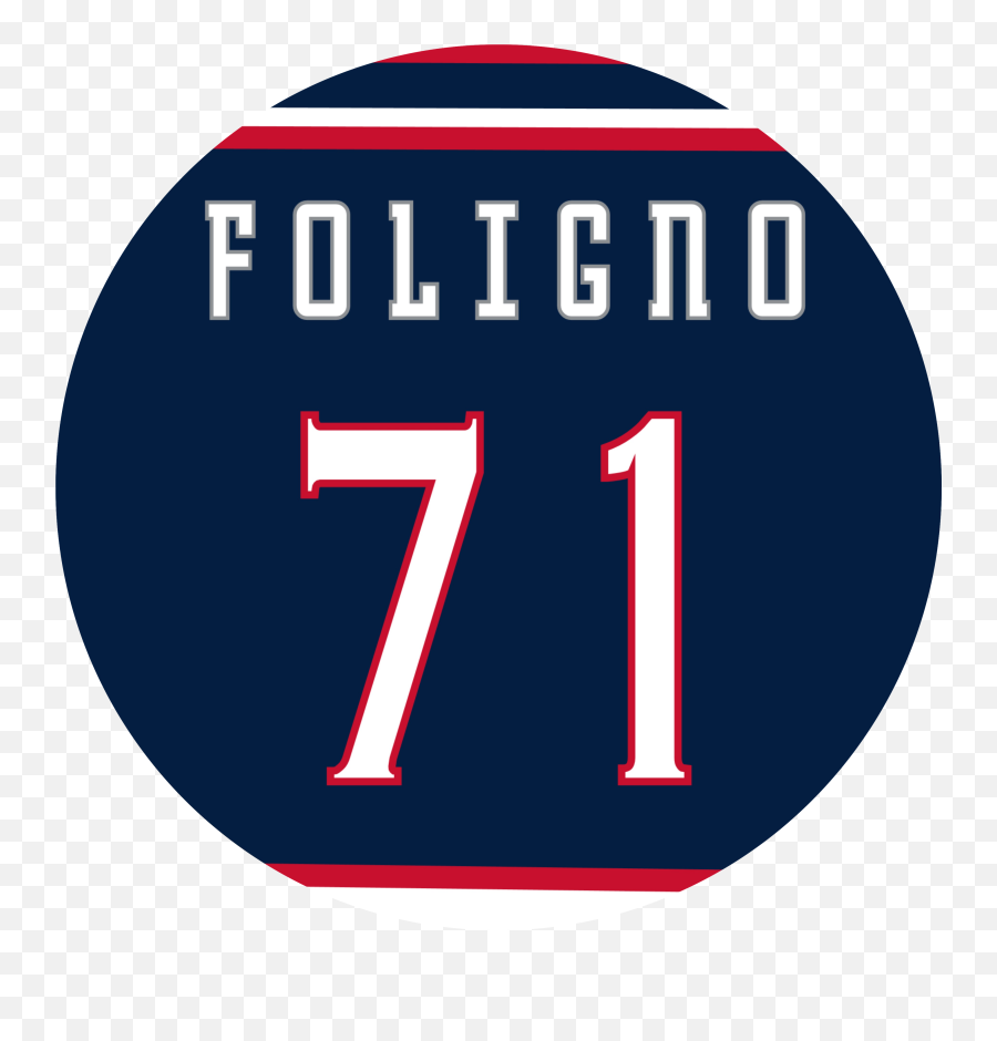 Nick Foligno Home Jersey By Puckstyle - Dot Emoji,Prohibido Png