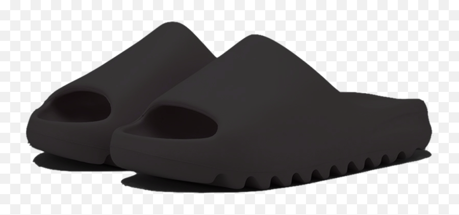 Yeezy Slides Black - Yeezy Slides Black Emoji,Yeezy Transparent Mules