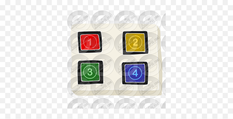 Switch Box Stencil For Classroom Therapy Use - Great Smart Device Emoji,Switch Clipart