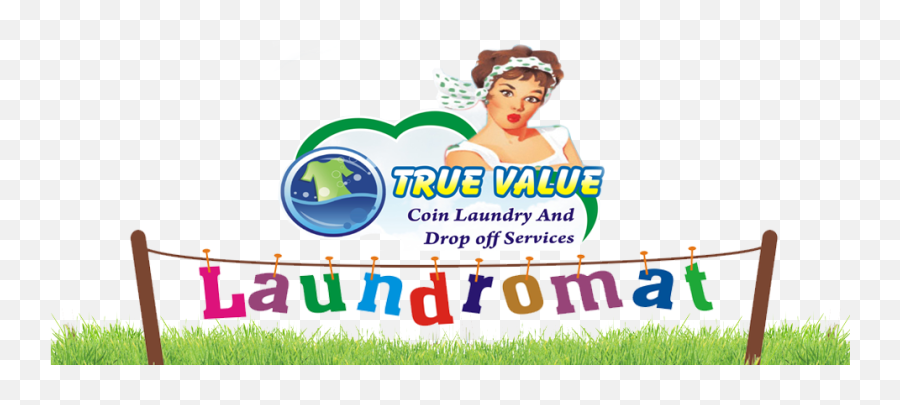 True Value Coin Laundry - Brand New Laundromat Dry Grassland Emoji,True Value Logo