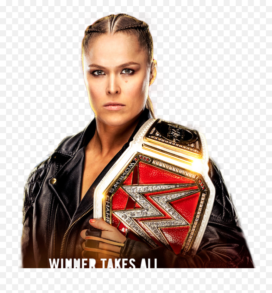 Rondarousey Wwe Raw Sticker By Wwewomensranders - Ronda Rousey Wrestlemania 35 Png Emoji,Ronda Rousey Png