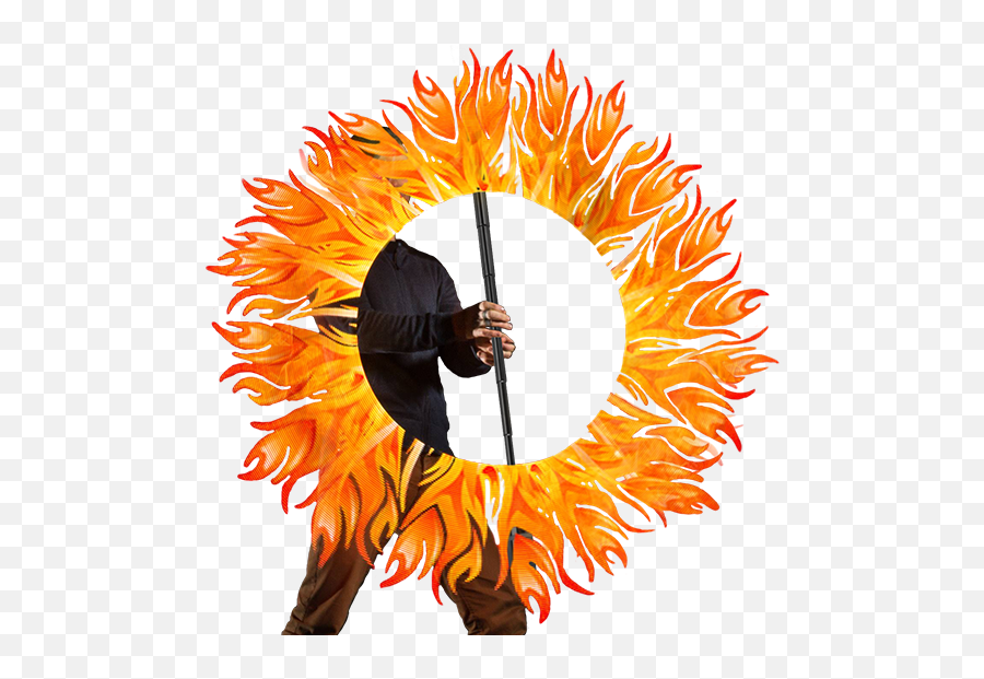Fire Circle - Fire Dancer Png Transparent Png Original Art Emoji,Fire Circle Png