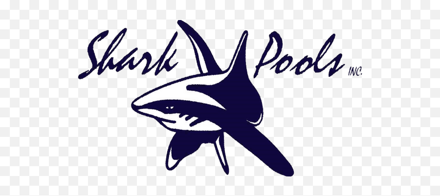 Shark Pools Inc Construction And Care Indio Ca - Great White Shark Emoji,Shark Logo