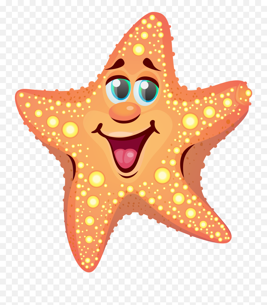 Starfish Transparent Background Png Emoji,Starfish Transparent Background