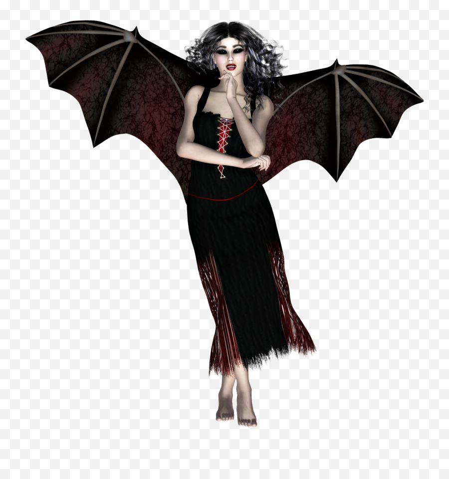 Free Goth Vampire Graphic - Transparent Female Vampire Png Emoji,Vampire Clipart