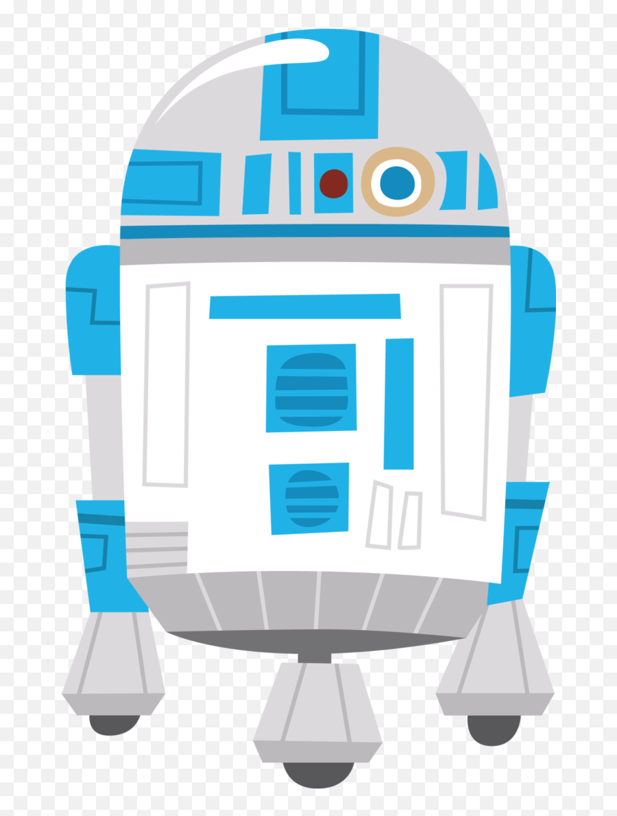 Fastest Star Wars Clipart R2d2 Emoji,R2d2 Clipart Black And White