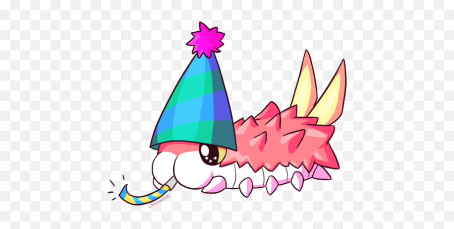 Download Hd Party Hat - Pokemon Go Party Hat Wurmple Emoji,Pokemon Hat Png