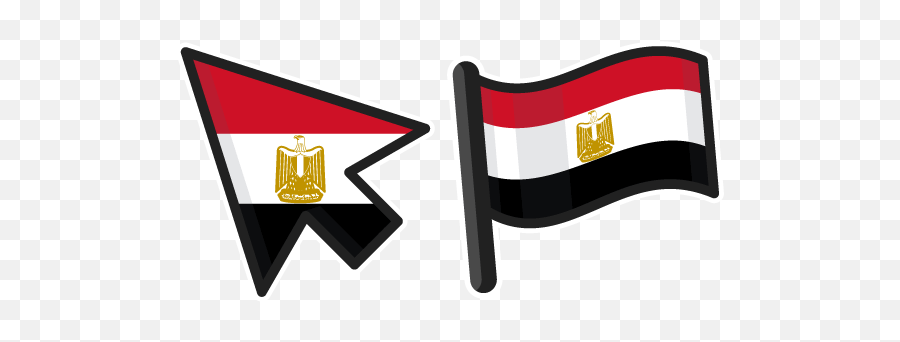 Egypt Flag Cursor U2013 Custom Cursor Browser Extension Emoji,Uruguay Flag Png