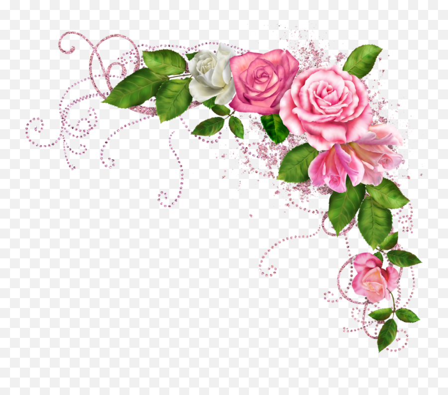 Download Blushbutter Flower Spray Png Pinterest Clip Art Emoji,Plant Border Clipart