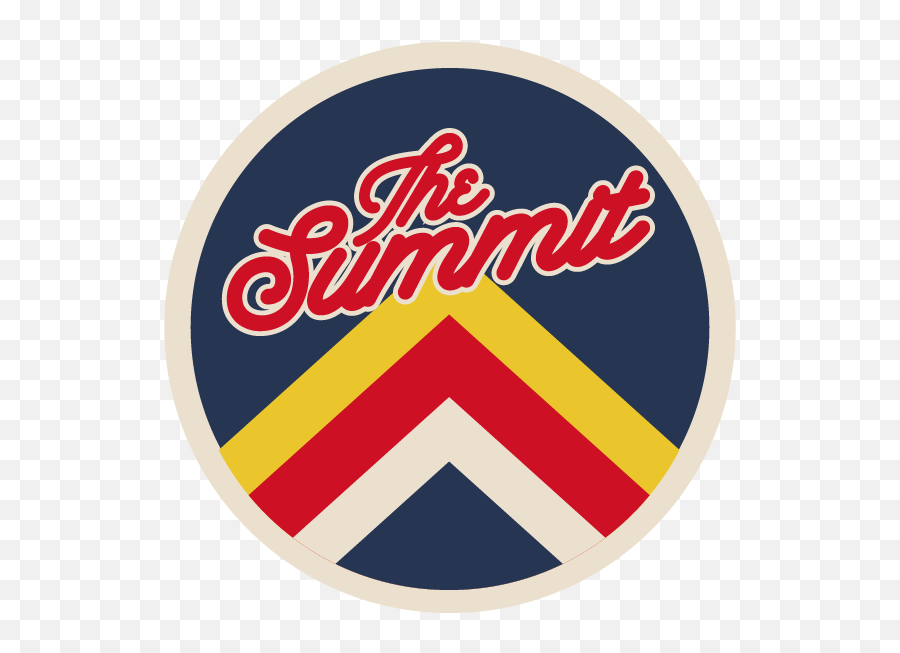 Badges The Summer Camp Run Emoji,White Circle With Red Comma Logo