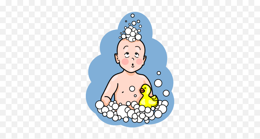 Baby Bath - Baby Bath Clipart Emoji,Bath Clipart