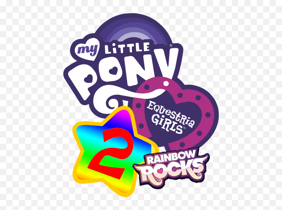 Download Hd Edit Equestria Girls Kirby Logo Rainbow Emoji,Kirby Logo Png