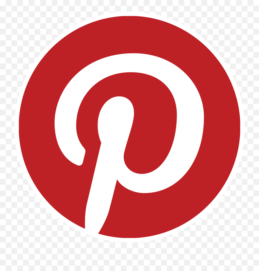Pinterest Logos Vector Png Hd - Transparent Pinterest Logo Vector Emoji,Pintrest Logo
