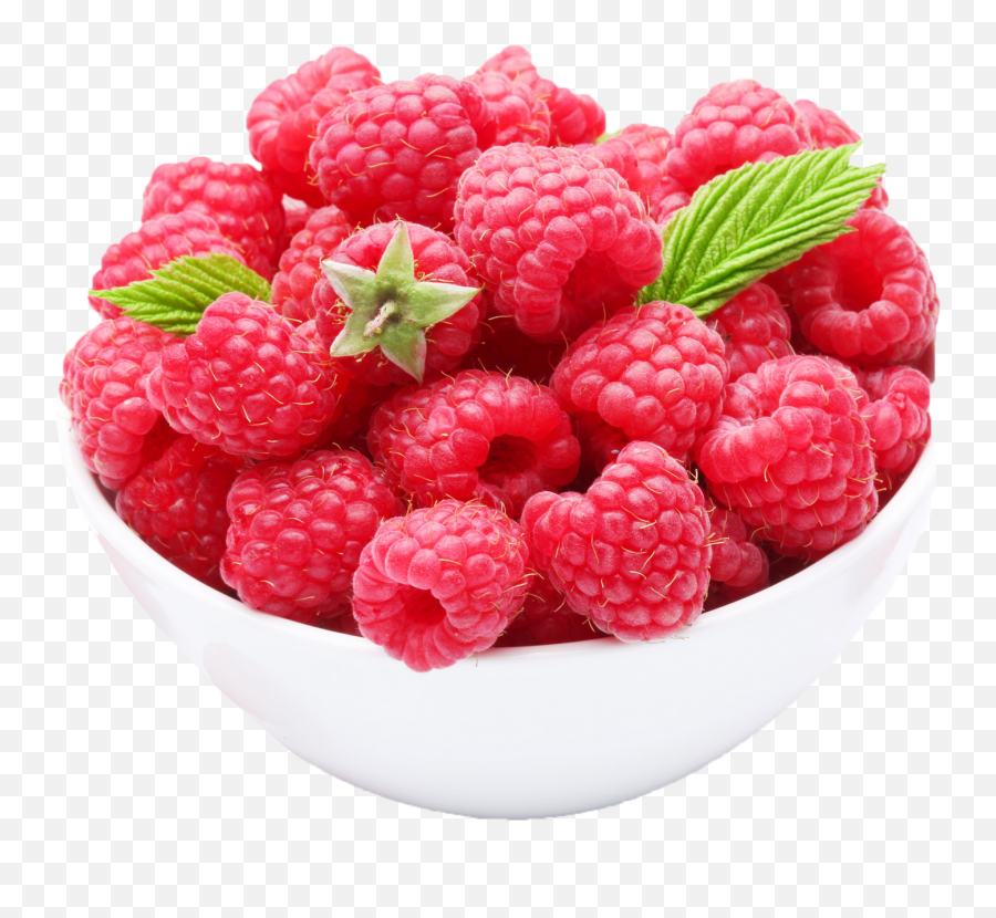 Raspberries In A Bowl Png Image - Raspberry Fruit Emoji,Bowl Png
