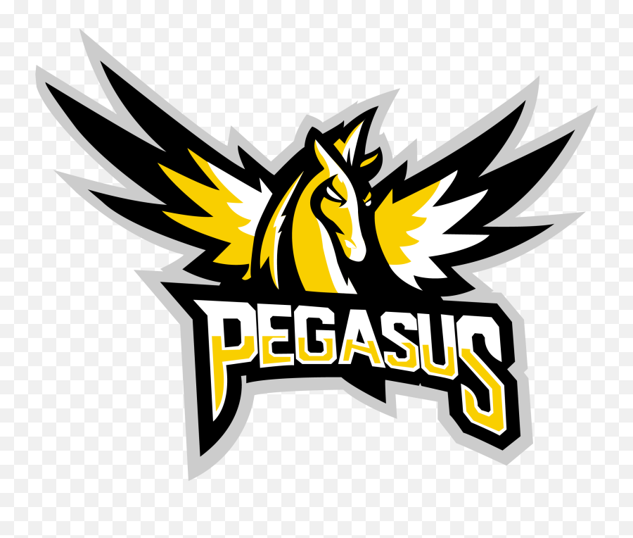 Pegasus Gaming Clipart - Full Size Clipart 2474641 Mascot Logo Pegaso Emoji,Pegasus Logo