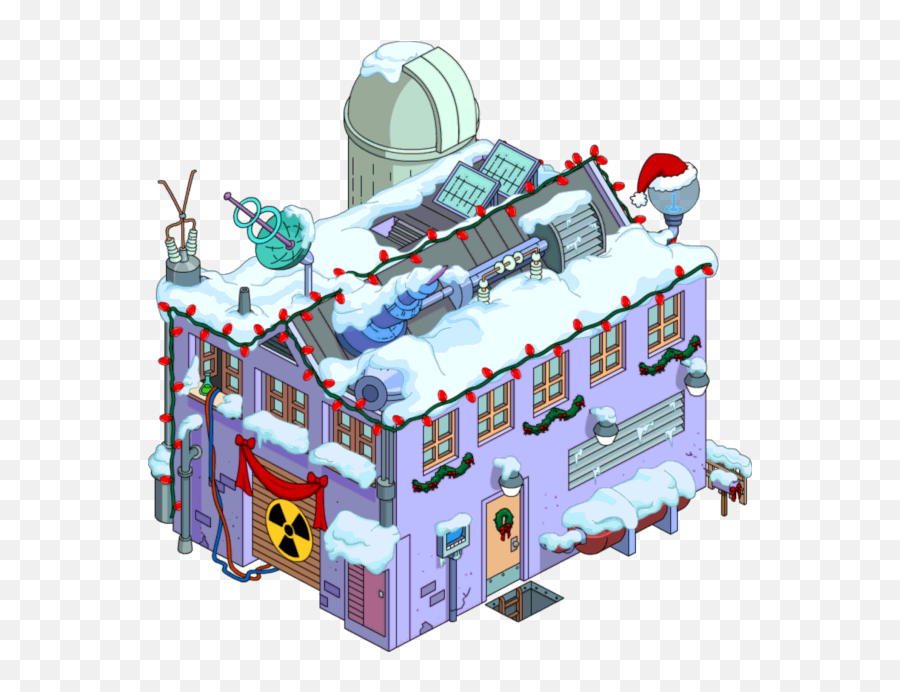 Simpsons Tapped Out Xmas Houses Clipart - Full Size Clipart The Simpsons Emoji,Houses Clipart