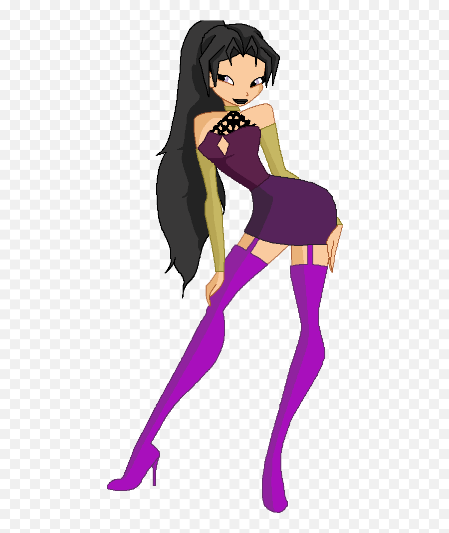 Stripper Girl Png - Anime Stripper Transparent Background Fictional Character Emoji,Anime Girl Transparent Background