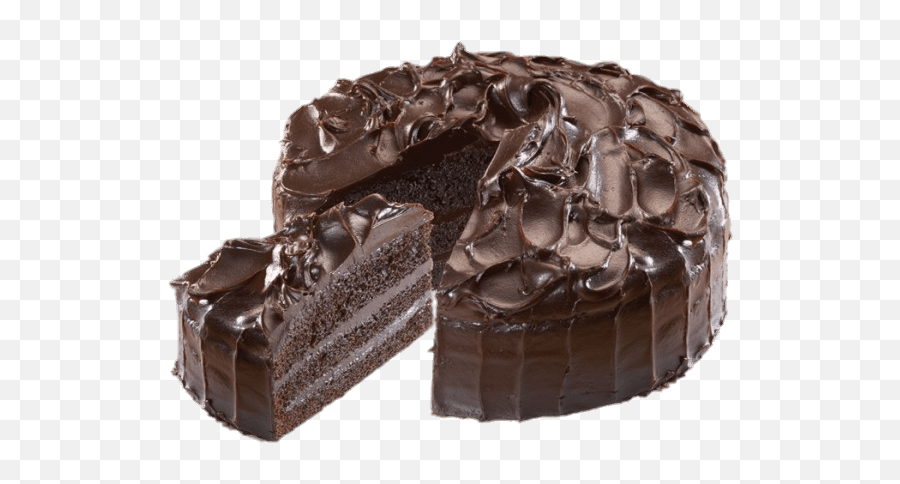 Chocolate Fudge Cake Transparent Png - Stickpng Chocolate Cake Icon Png Emoji,Cake Transparent