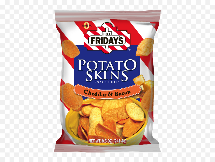 Potato Chips And Crisps From Tgi Fridays - Tgif Chips Emoji,Tgi Friday Logo