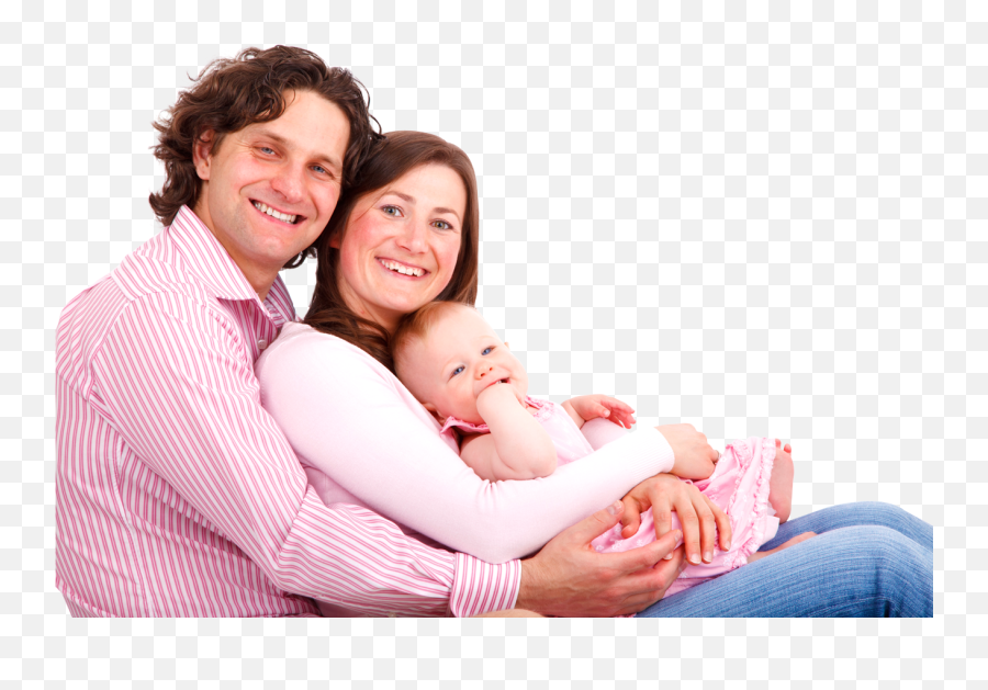 Happy Young Couple With Thier Baby - Pngpix Happy Young Couple With Baby Emoji,Happiness Png