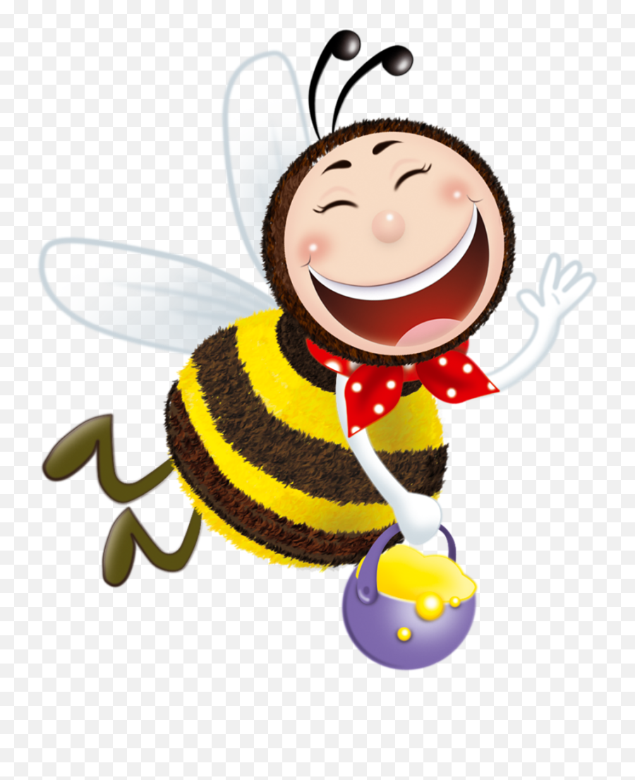 B Bee Clipart Bee Theme Cartoon Stickers Bumble - Happy Emoji,Free Bee Clipart