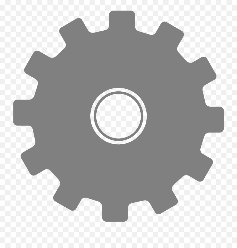 Free Gears Png Clip - Png Intuc Logo Hd Emoji,Gears Transparent Background