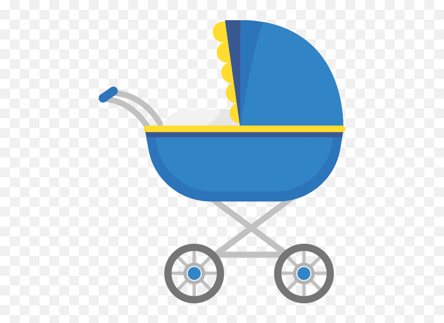Transparent Cartoon Baby Carriage Emoji,Baby Carriage Clipart