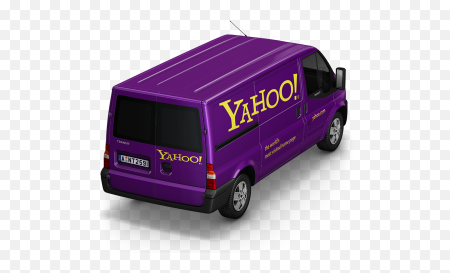 Yahoo Van Back Icon Emoji,Moving Van Clipart