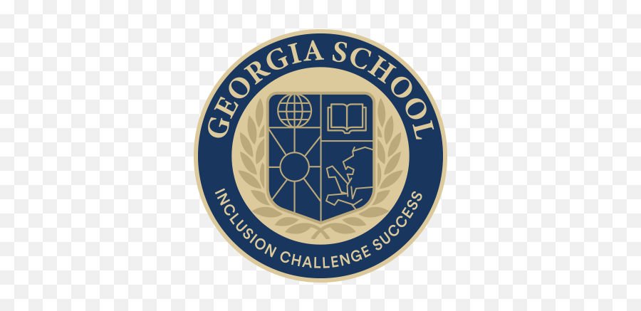Georgia School Logo Round - School Logo Round Png Emoji,Round Logo