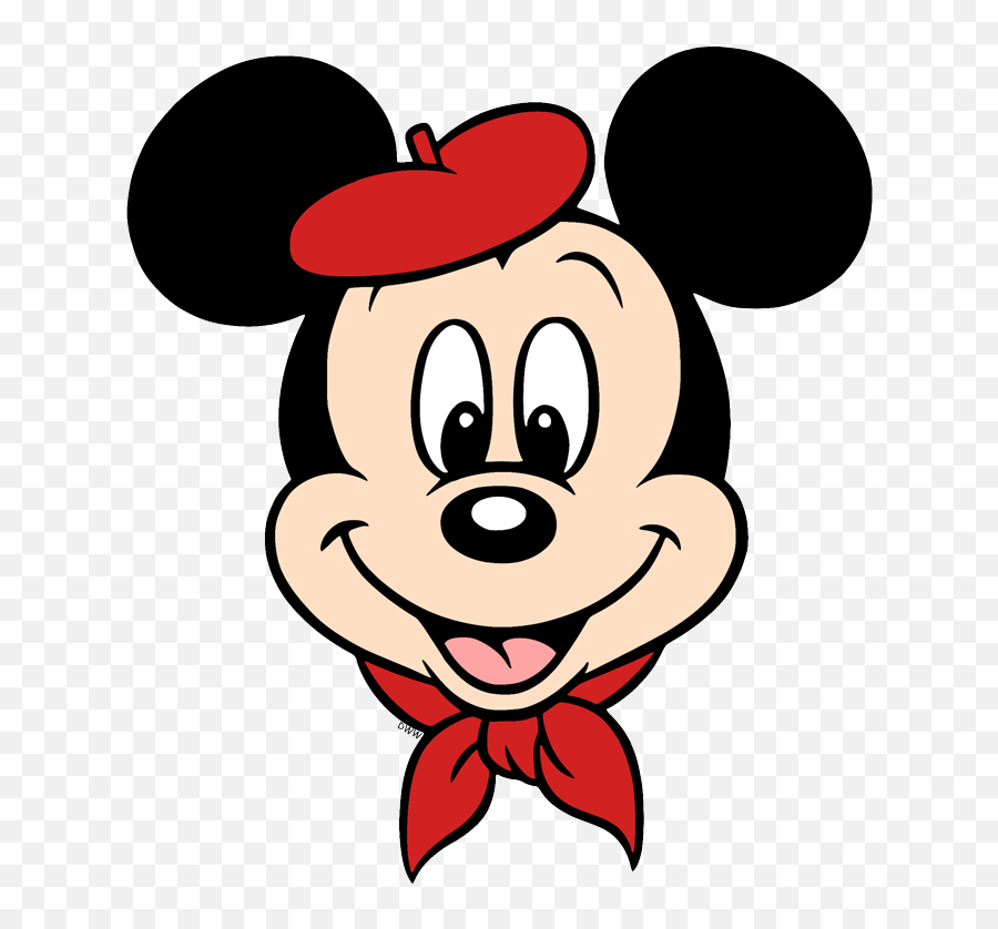 Mickey Mouse Clip Art Disney Clip Art Galore Emoji,Beret Clipart