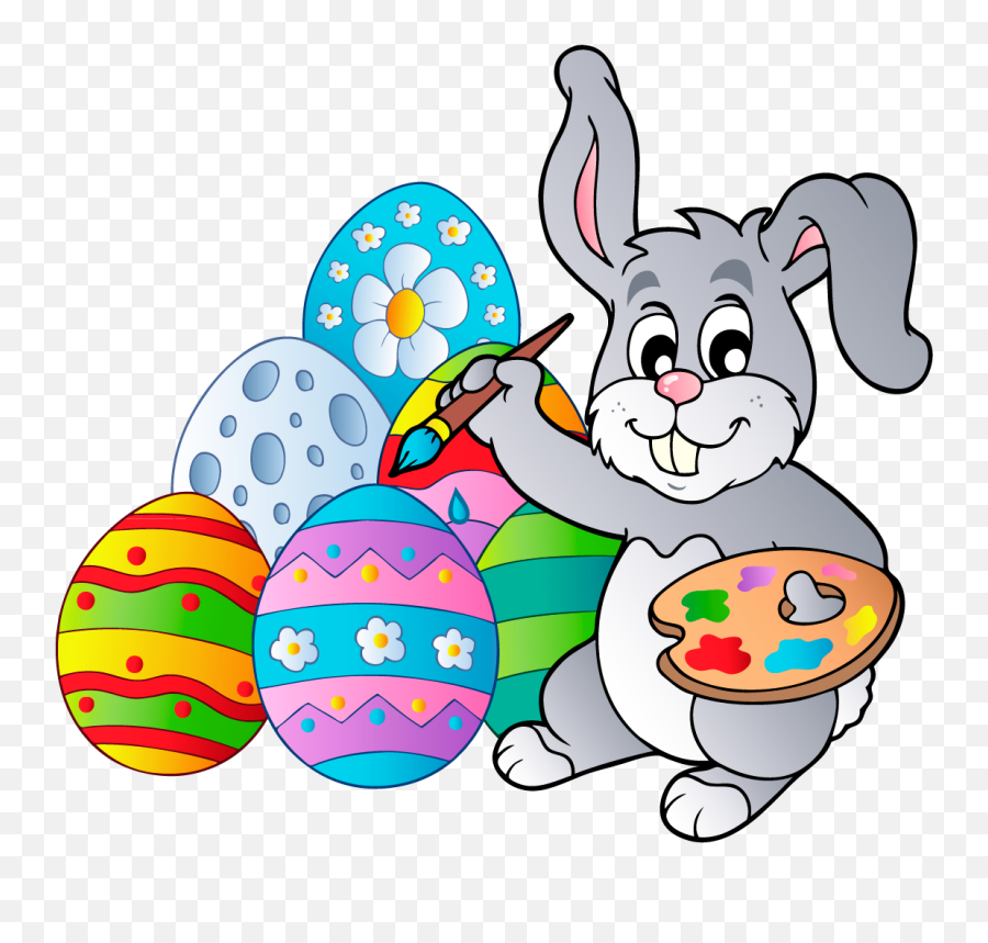 Clipart Happy Easter Basket Clipart - Easter Eggs Bunny Clipart Emoji,Easter Basket Clipart