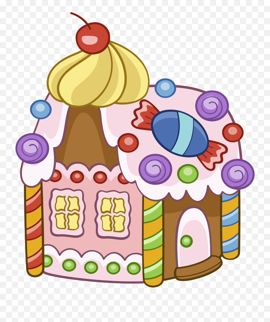 Gingerbread House Clipart Free Download Transparent Png - Cake Decorating Supply Emoji,Gingerbread House Clipart