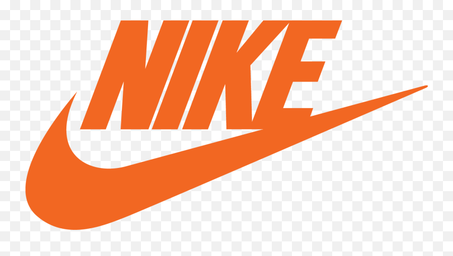 Image - Orange Nike Logo Transparent Background Emoji,Just Do It Logo