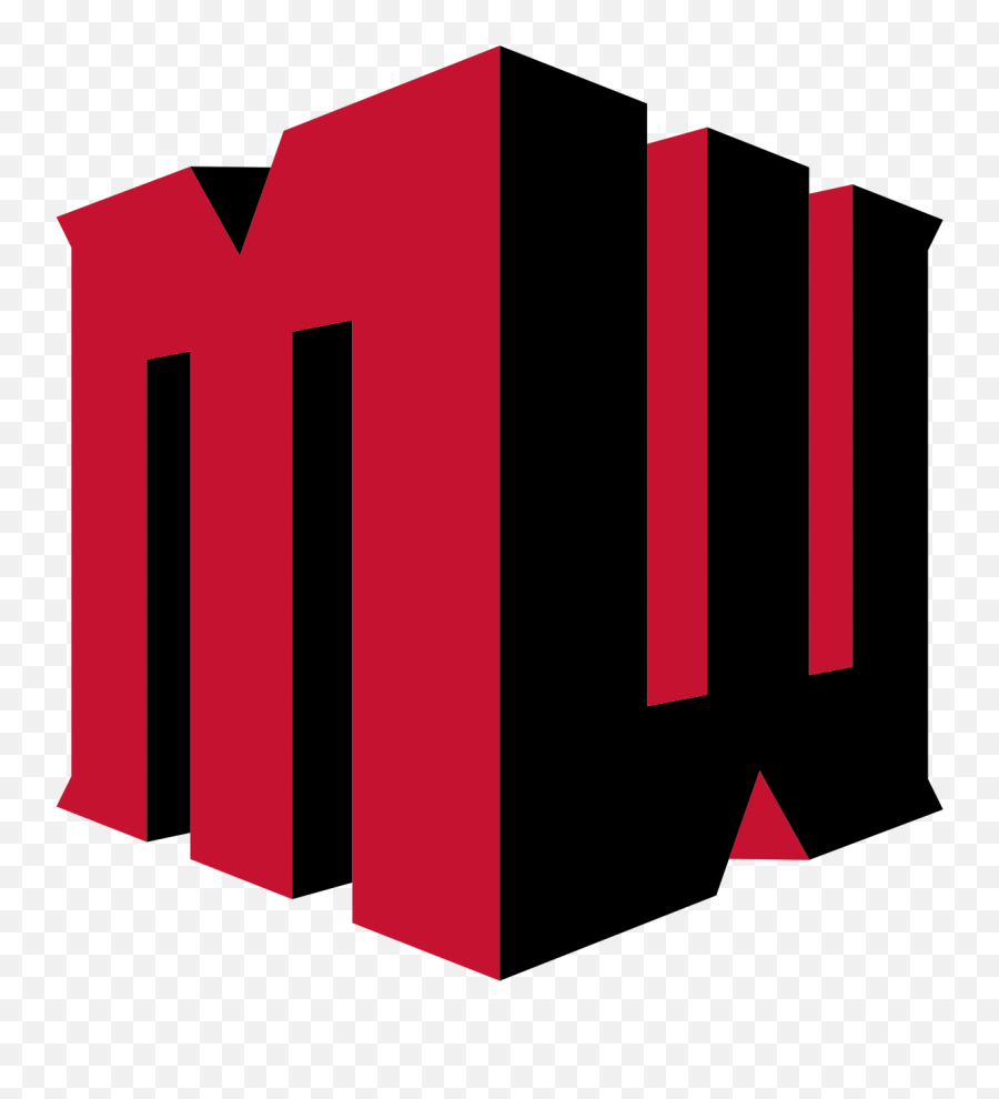 Mw Logo In San Diego State Colors - San Diego State Mountain West Logo Emoji,Mw Logo