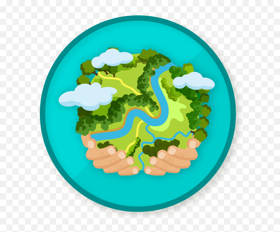 Environment Clipart Take Care - Earth Day Vector Stock Emoji,Environment Clipart