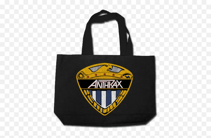 Eagle Shield Tote Bag - Anthrax Emoji,Anthrax Logo