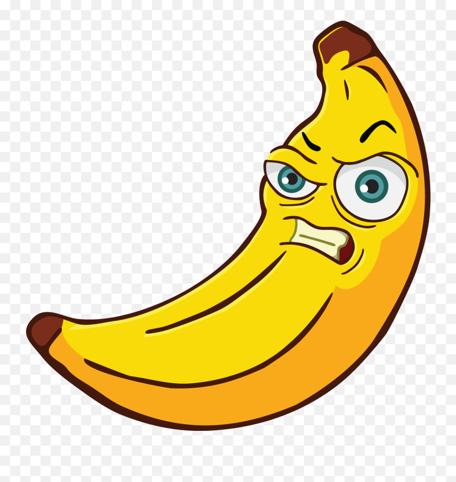 Stickers U2014 Apmagnotti - Ripe Banana Emoji,Angry Png