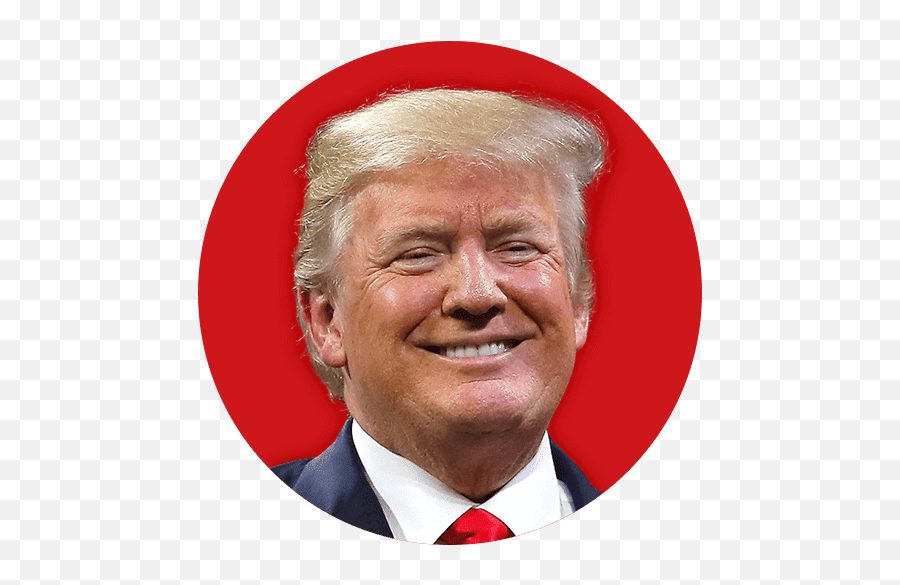 Who Is Ahead Emoji,Trump Png