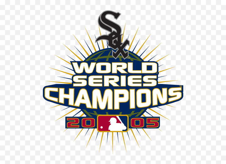 Chicago White Sox Champion Logo - Chicago White Sox 2005 World Series Logo Emoji,White Sox Logo