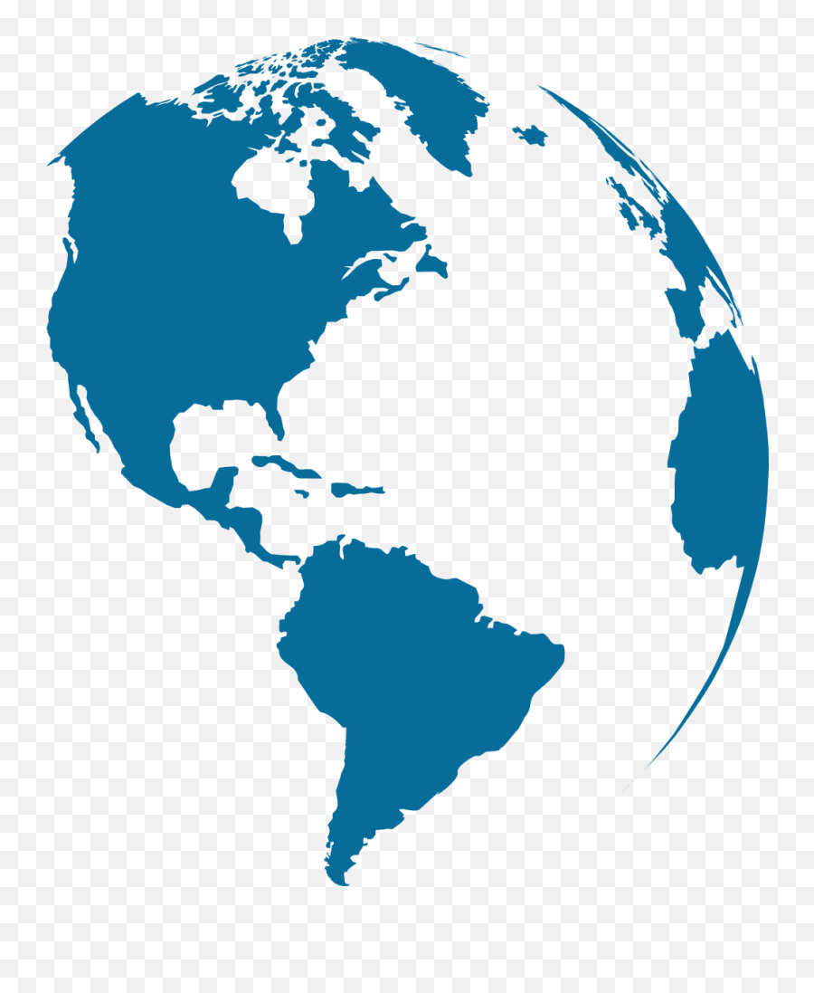 Download Hd - Dark Blue World Map Png Emoji,Mundo Png