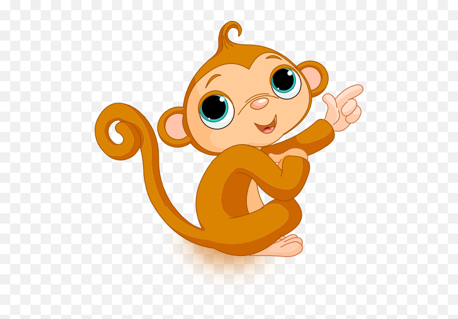 Monkey Png Transparent Free Images - Transparent Background Monkey Clipart Png Emoji,Cute Png
