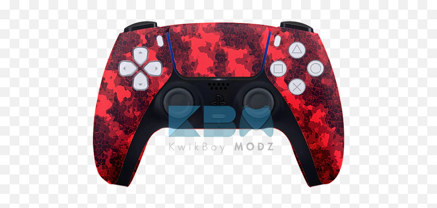 Custom Red Defected Ps5 Controller Custom Control Gaming - Red Ps5 Controller Black Emoji,Playstation Controller Clipart